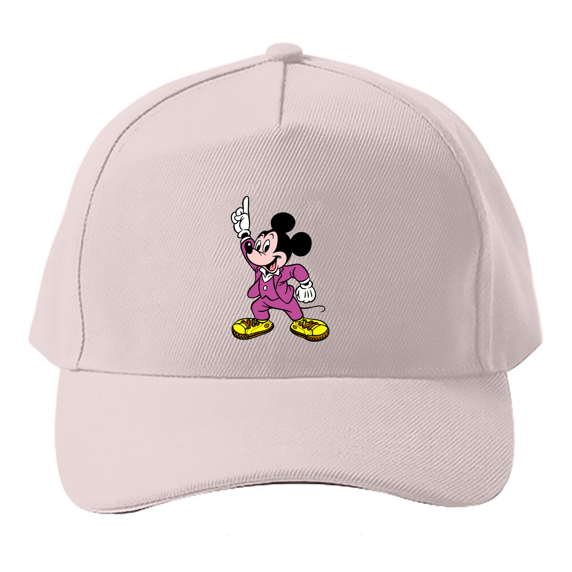 （画像用） ミッキーマウス Mickey Mouse ベースボールキャップ 綿100％ 男女兼用 帽子 スポーツ